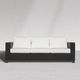 Enclover Trillium Black/White Sofa-2