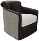 Craftmaster® Customizable Custom Blends 30" Swivel Chair-2