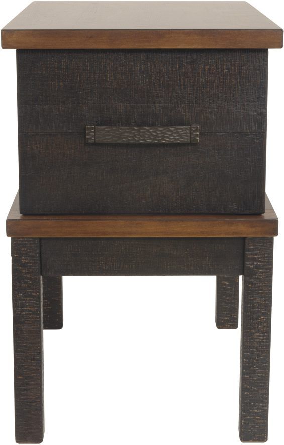 Signature Design by Ashley® Stanah Brown Chairside End Table-1