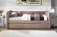 Bernards Trina Dusty Rose Upholstered Twin Trundle Bed-1