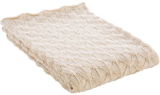 Surya Captiva Metallic Champagne 50"x60" Throw Blanket-2