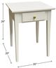Boulder Creek Furniture Shaker Snow White End Table-2