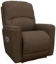 La-Z-Boy® Cassian Teak Power Rocking Recliner with Headrest-0