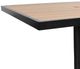 CabanaCoast® Customizable Skye Aluminum/Wooden 36" Outdoor Square Pedestal Bar Table-2