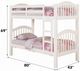 ACME Furniture Heartland White Twin/Twin Youth Bunk Bed-2