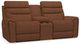 La-Z-Boy® Soren Cognac Leather Power Reclining Loveseat with Console-0