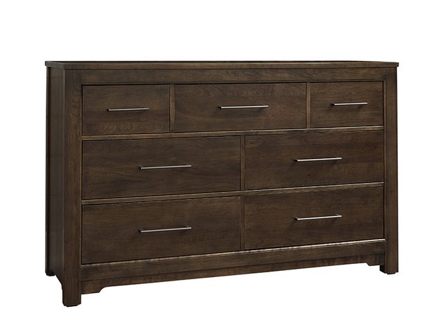 Vaughan-Bassett Artisan & Post Solid Wood Crafted Cherry 7 Drawer Dresser By Ben & Erin Napier-0