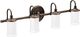 Moen® Belfield™ Oil Rubbed Bronze Four Globe Bath Light-0