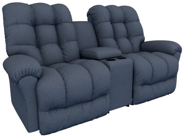Best® Home Furnishings Customizable Corey Power Reclining Space Saver Console Loveseat with Tilt Headrest-0