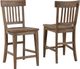 Steve Silver Co. Riverdale 5-Piece Driftwood Counter Dining Set-2