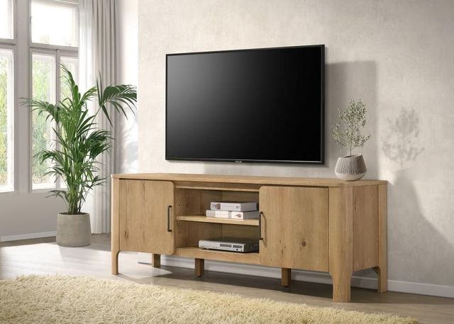 Coaster® Rowe Light Oak TV Stand Media Console-1