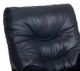 Franklin™ Trilogy Federica Navy Leather Manual Rocker Recliner-4