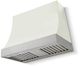AGA Marquee 36" White Wall Mounted Range Hood with Brushed Nickel Trim-0