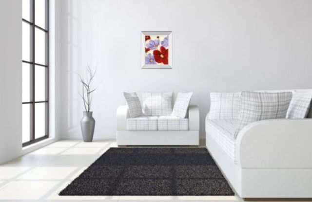 Classy Art Lavender and Red Il by Tava Studios Wall Art-3