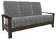 Telescope Casual Leeward Agra Classic/Beachwood Fabric/Polymer Outdoor Cushion Three-Seat Sofa with Chestnut Rustic Polymer Arms-0