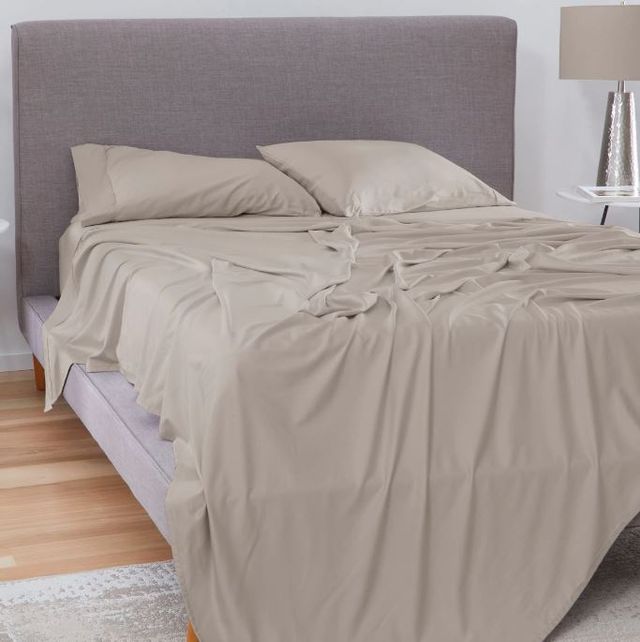 BEDGEAR® Hyper-Cotton™ Performance® 4-Piece Medium Beige Split California King Sheet Set-1