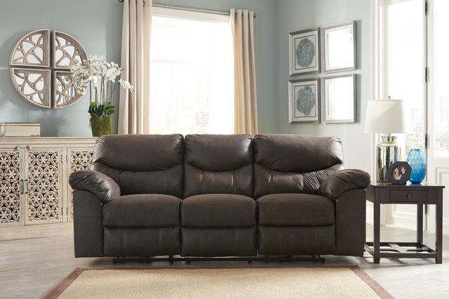 Signature Design by Ashley® Boxberg Teak Power Reclining Sofa-3
