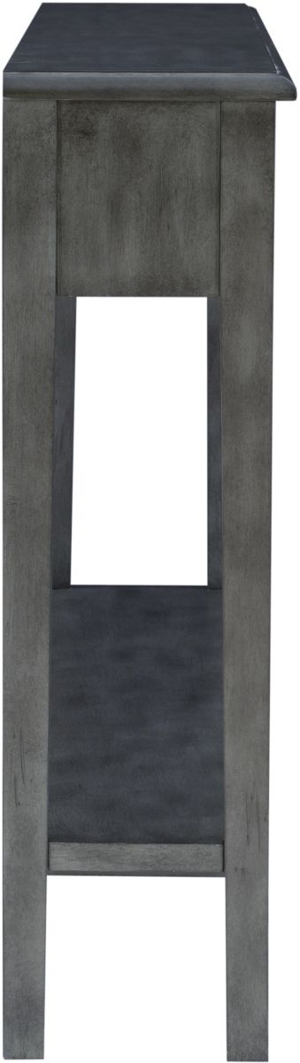 Powell® Sadie Antique Gray Console Table-4