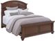 American Woodcrafters 2400 Sedona Cinnamon Cherry Queen Panel Bed-0