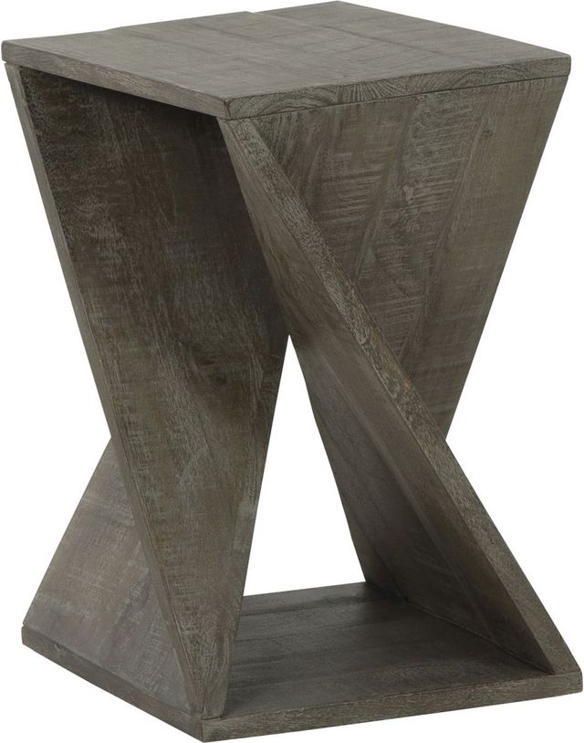 Signature Design by Ashley® Zalemont Distressed Gray Accent Table-0