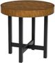 Signature Design by Ashley® Steenlage 2-Piece Brown Occasional Table with Black Base Set-2