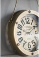 A & B Home Bronze Wall Clock-4