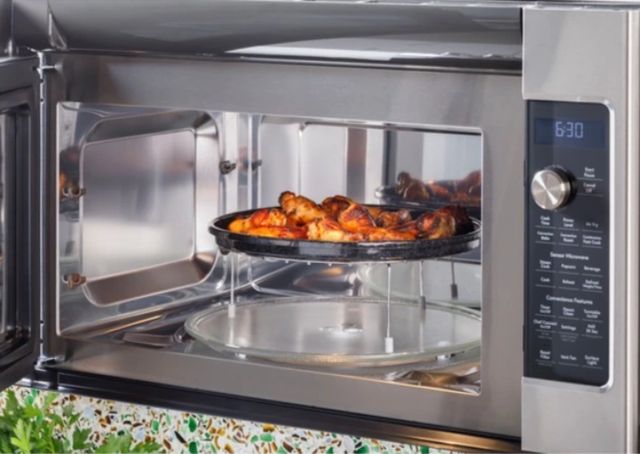 Café™ 1.7 Cu. Ft. Matte Black Over The Range Microwave-3