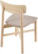 Coaster® Parkridge Tan/White Washed Dining Side Chair-3