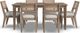 homestyles® Brentwood 7-Piece Light Oak Rectangle Dining Set-1