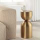 Uttermost® Golden Vessel Gold Accent Table-1