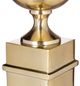 A & B Home Gold Round Body Table Lamp-4