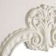 A & B Home Southern Living Distressed White Alcott  Mirror -4