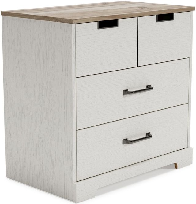 Signature Design by Ashley® Vaibryn 4-Piece White Twin Panel Headboard Bedroom Set-3