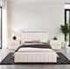 Furniture of America® Farese Beige Full Panel Bed-2