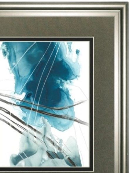 Classy Living June Erica Vess Bella Indigo II 34" Wall Art-1
