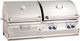 Fire Magic® Aurora A830i 4-Burner Stainless Steel Built In Liquid Propanel Gas and Charcoal Grill-0