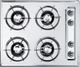 Summit® 24" Chrome Gas Cooktop-0
