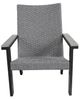 CabanaCoast® Customizable Stellan Aluminum/Natural Fiber Outdoor Adirondack Chair-1
