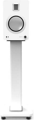 Kanto SX Series White Fillable Speaker Floor Stand Pair-1
