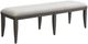 Riverside Furniture Forsyth Beige/Toasted Peppercorn Upholstered Bench-0