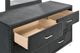 Coaster® Melody Gray 6-Drawer Upholstered Dresser and Mirror-1