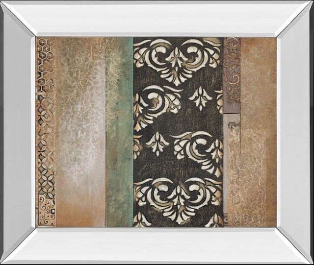 Classy Art Maze Il by Susan Osbourne Mirror Framed Wall Art-0