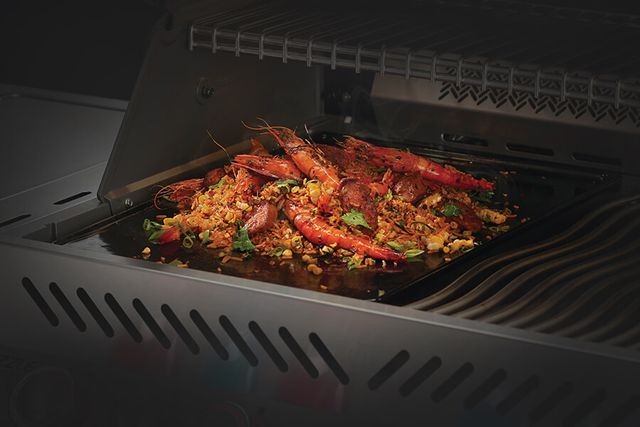Napoleon Black 2-Sided Cast Iron Griddle-1