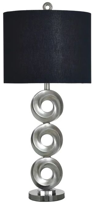 Stylecraft Infinate Silver Table Lamp-0