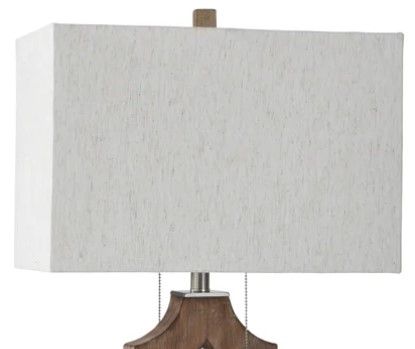 StyleCraft Brown/Tinker Silver Table Lamp-1