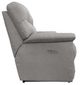 La-Z-Boy® James Powder Power Reclining Loveseat with Console, Headrest, and Lumbar-3