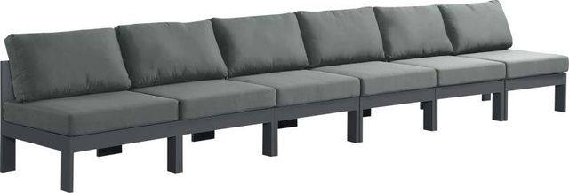 Meridian Furniture Nizuc Grey Outdoor Patio Modular Sofa-0