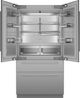 Thermador® Freedom® 42 in. 23.1 Cu. Ft. Stainless Steel Built In French Door Refrigerator-1