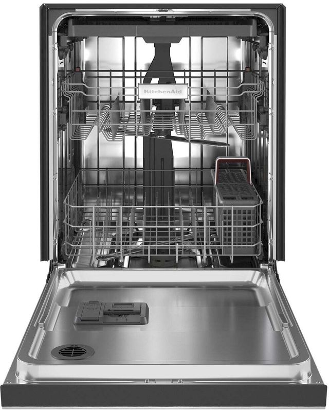 KitchenAid® 24" Stainless Steel with Printshield Built In Dishwasher-1