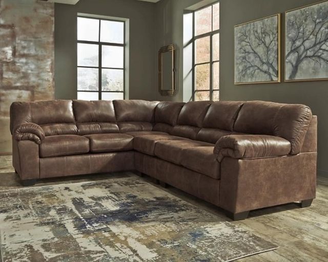 Signature Design by Ashley® Bladen 3-Piece Coffee Left-Arm Facing Sectional-1